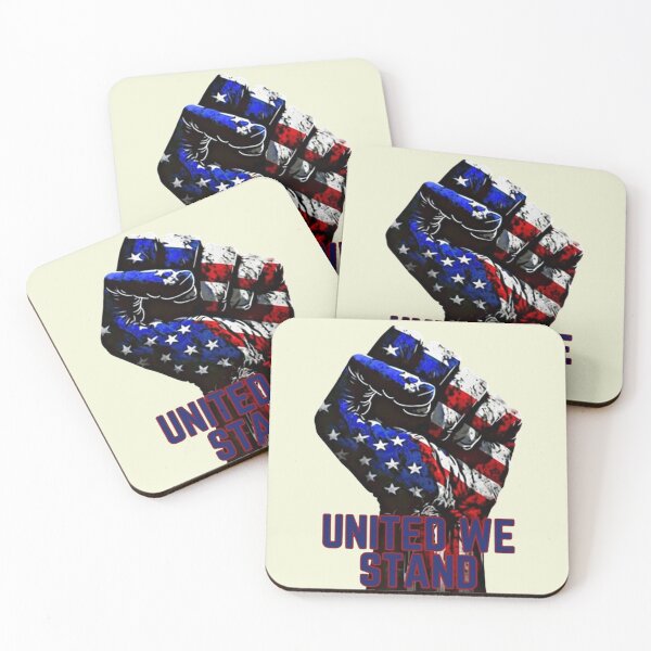 Item preview, United We Stand/Raised Fist - American Flag designed and sold by Vicky021.