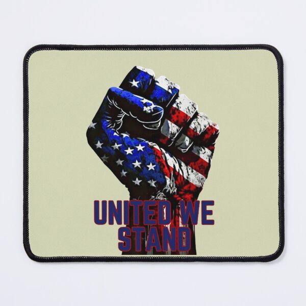 Item preview, United We Stand/Raised Fist - American Flag designed and sold by Vicky021.