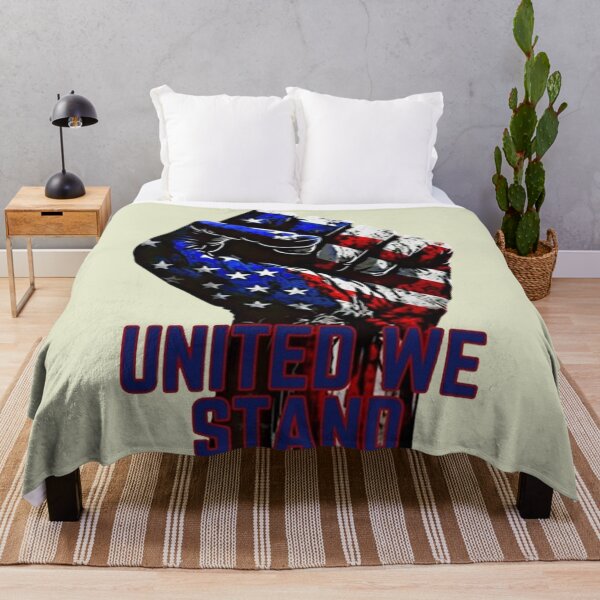 Item preview, United We Stand/Raised Fist - American Flag designed and sold by Vicky021.