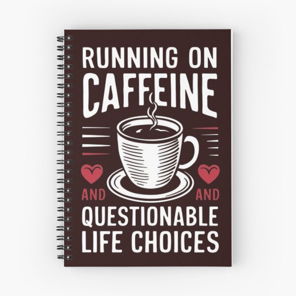 Item preview, Running on caffeine and questionable life choices T-Shirt designed and sold by Ndart17.