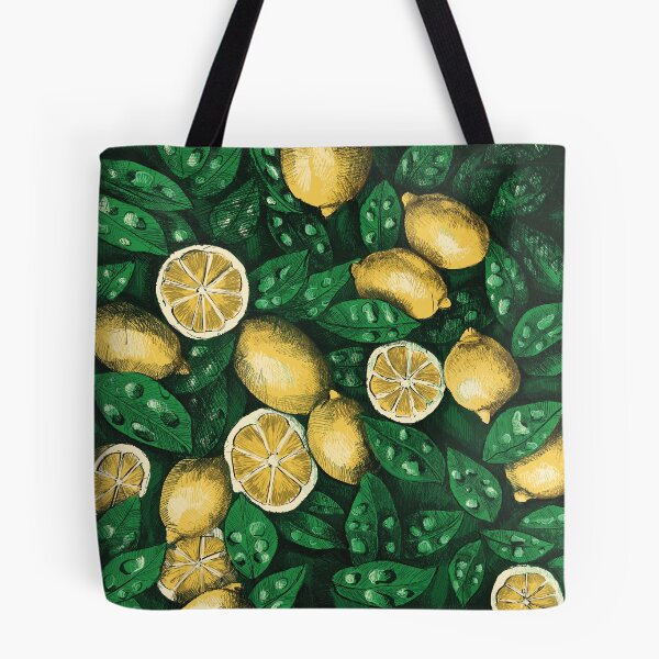 Item preview, Lemoncello Grove Delights vibes pattern designed and sold by YenViolet.