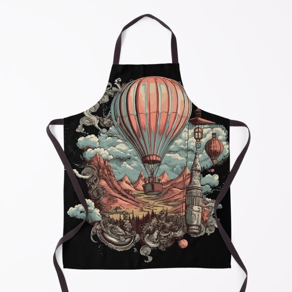 Item preview, Vintage Victorian Hot Air Balloon #1 designed and sold by Digital Media Buzz Content.