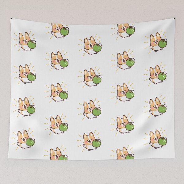 Item preview, Lime - Fruit corgi designed and sold by Kappadog.
