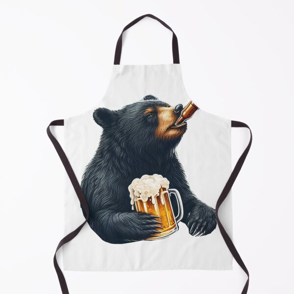 Item preview, Black Bear Funny Drinking Beers designed and sold by clintang.