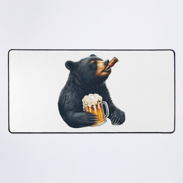 Item preview, Black Bear Funny Drinking Beers designed and sold by clintang.