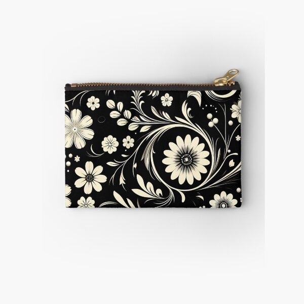 Item preview, Black Floral Pattern designed and sold by GraphicsClub.