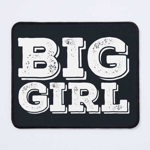 Item preview, BIG GIRL - Typography designed and sold by Pixanek.
