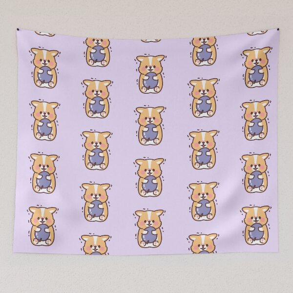 Item preview, Grapes - Fruit corgi designed and sold by Kappadog.