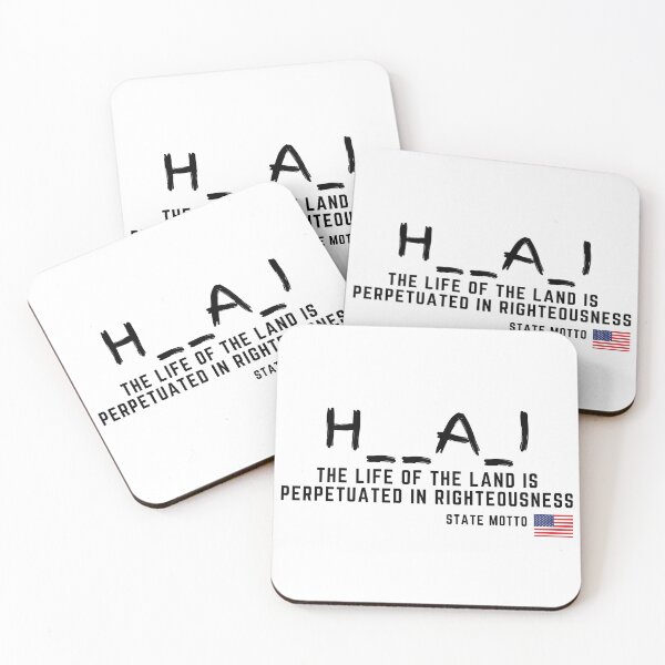 Item preview, Guess the names of all 50 US states "HAWAII" designed and sold by CHANCHANAI.