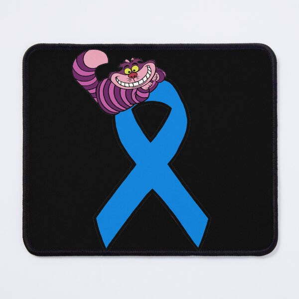 Item preview, Smiling Cat Awareness Ribbon (Blue) designed and sold by CaitlynConnor.