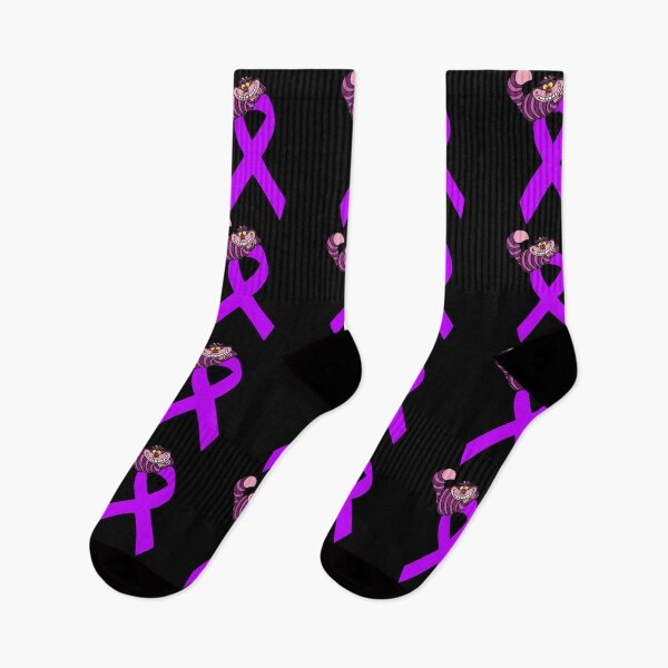 Item preview, Smiling Cat Awareness Ribbon (Purple) designed and sold by CaitlynConnor.