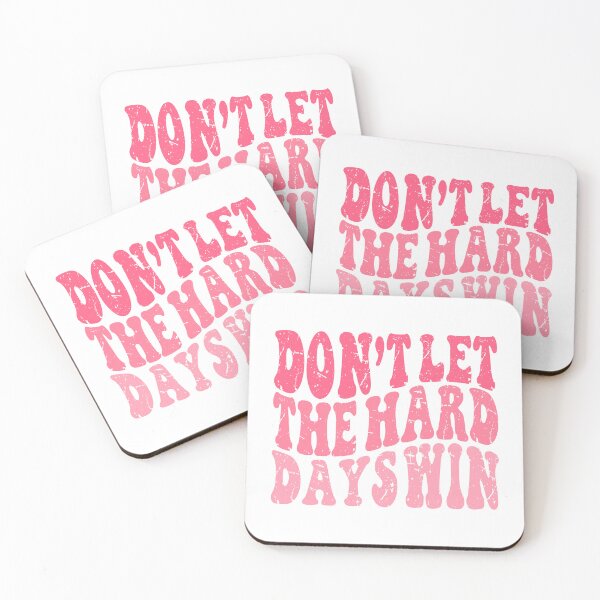 Item preview, Don't Let The Hard Days Win designed and sold by Hairball-Pets.