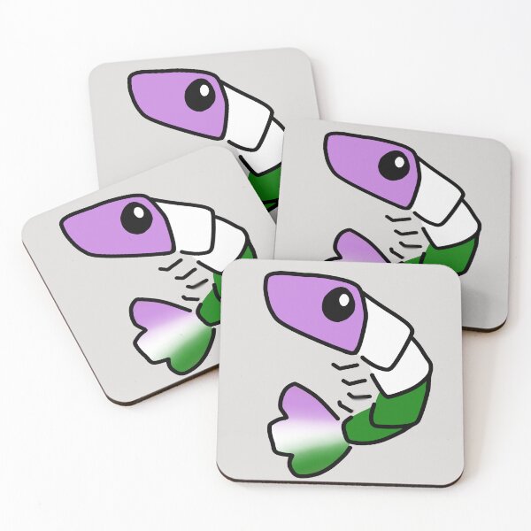 Item preview, Pride Flag Genderqueer Shrimp designed and sold by doodledont.
