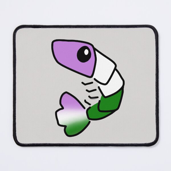 Item preview, Pride Flag Genderqueer Shrimp designed and sold by doodledont.