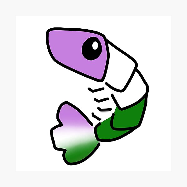 Item preview, Pride Flag Genderqueer Shrimp designed and sold by doodledont.
