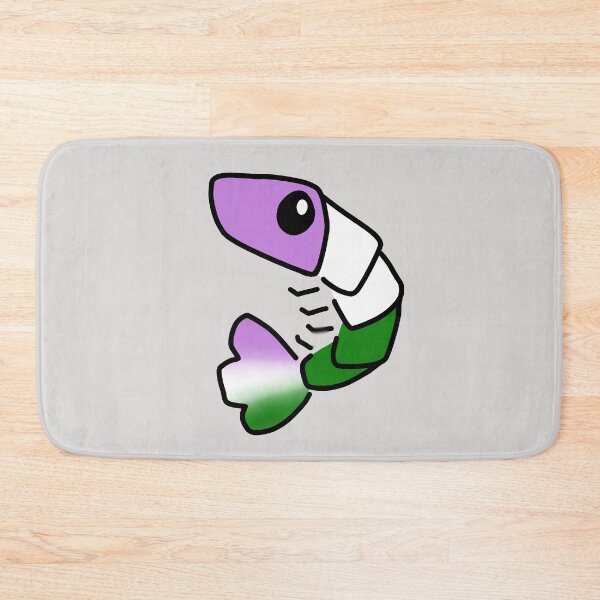Item preview, Pride Flag Genderqueer Shrimp designed and sold by doodledont.