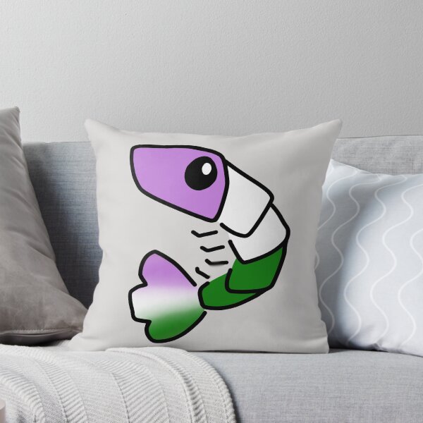 Item preview, Pride Flag Genderqueer Shrimp designed and sold by doodledont.