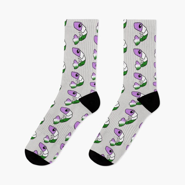 Item preview, Pride Flag Genderqueer Shrimp designed and sold by doodledont.