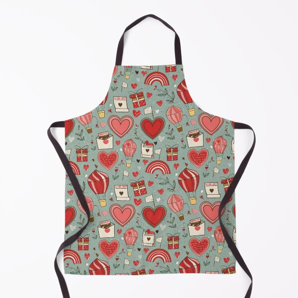 Item preview, Whimsical Valentine’s Adventure: Hearts, Balloons, and Rainbow Patterns designed and sold by creativekrish.