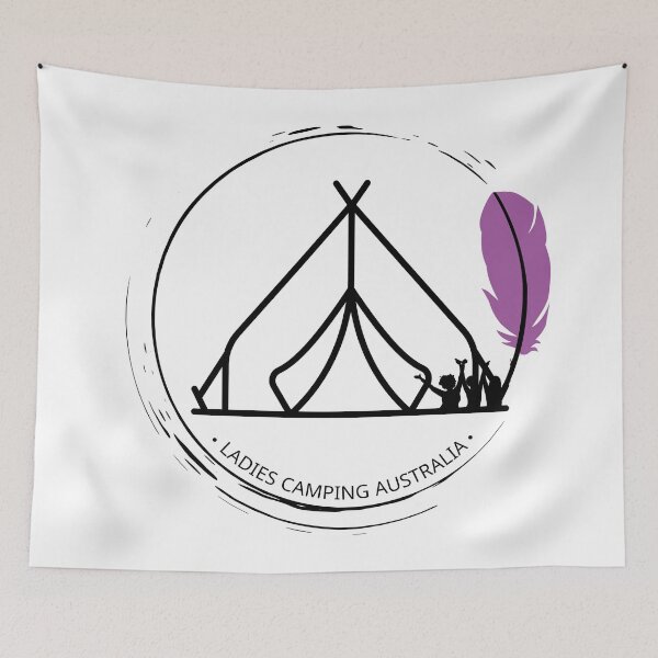 Item preview, SA text Design-Ladies Camping Australia designed and sold by LADIES CAMPING AUSTRALIA .