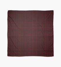Burgundy Plaid Scarf