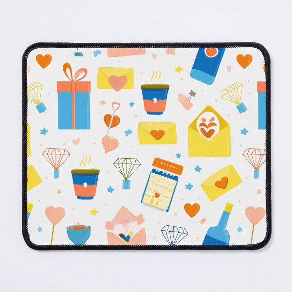 Item preview, Eclectic Mix: Gifts, Beverages, and Love Letters Pattern designed and sold by creativekrish.