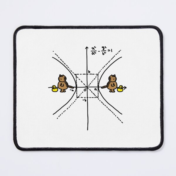 Item preview, a Cat and a Duck with hyperbolic function designed and sold by superbaechoo.