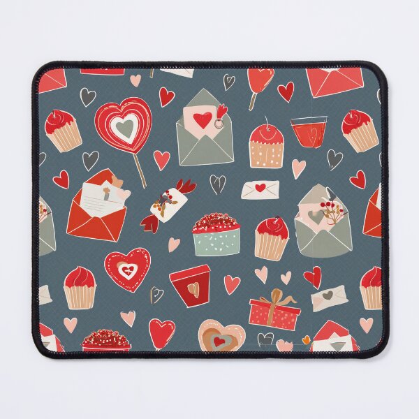 Item preview, Valentine’s Day Pattern: Love Letters and Sweet Confections designed and sold by creativekrish.