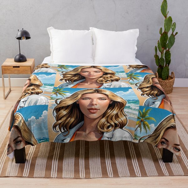Item preview, hermosa mujer joven designed and sold by capybarahands.