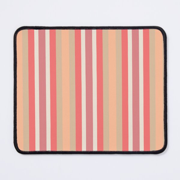 Item preview, Geometric Peach Plethora Shades of Orange Stripes designed and sold by Triplicate Limited.