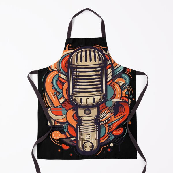Item preview, Vintage Pop Microphone #2 designed and sold by Digital Media Buzz Content.
