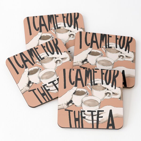 Item preview, I Came for the Tea designed and sold by Margaretgraf.