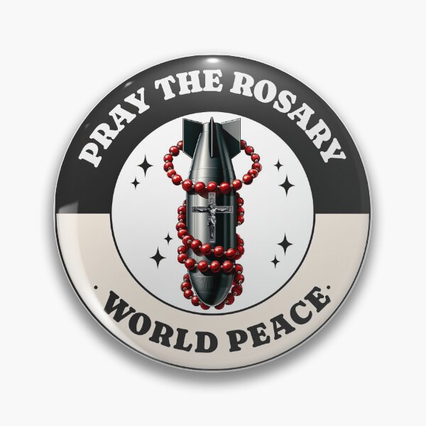 Item preview, Pray the Rosary for World Peace  designed and sold by Tekweni.