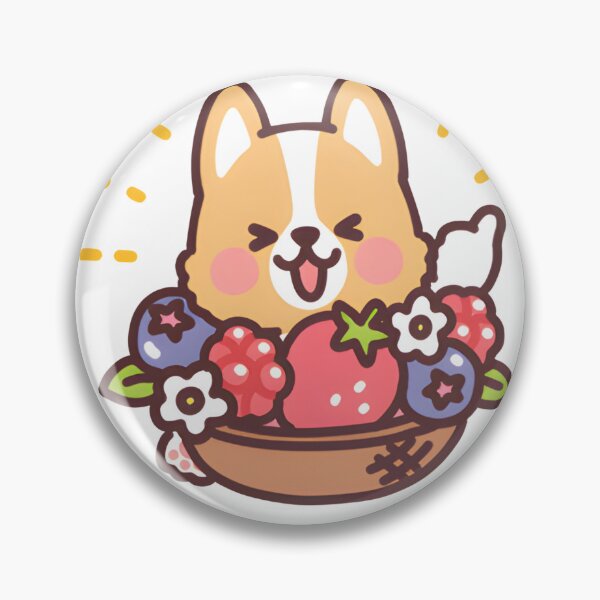Item preview, Fruit platter - Fruit corgi designed and sold by Kappadog.