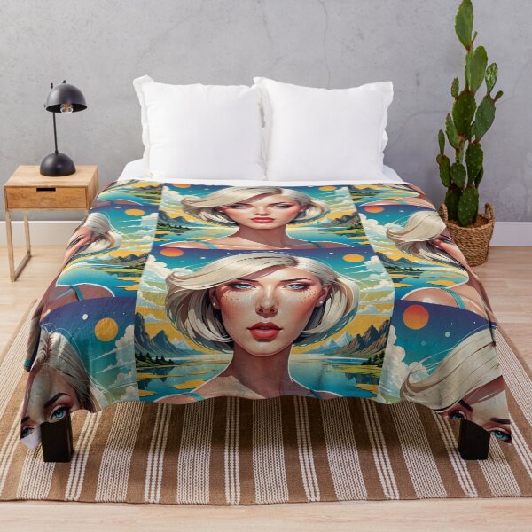 Item preview, hermosa mujer joven designed and sold by capybarahands.