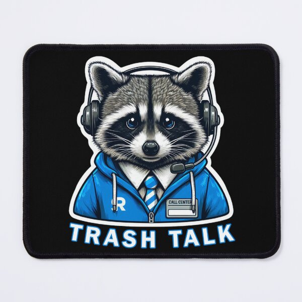 Item preview, Raccoon Call Center designed and sold by Echonn.