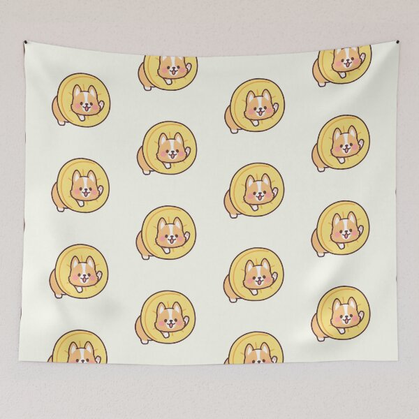 Item preview, Pineapple slide - Fruit corgi designed and sold by Kappadog.