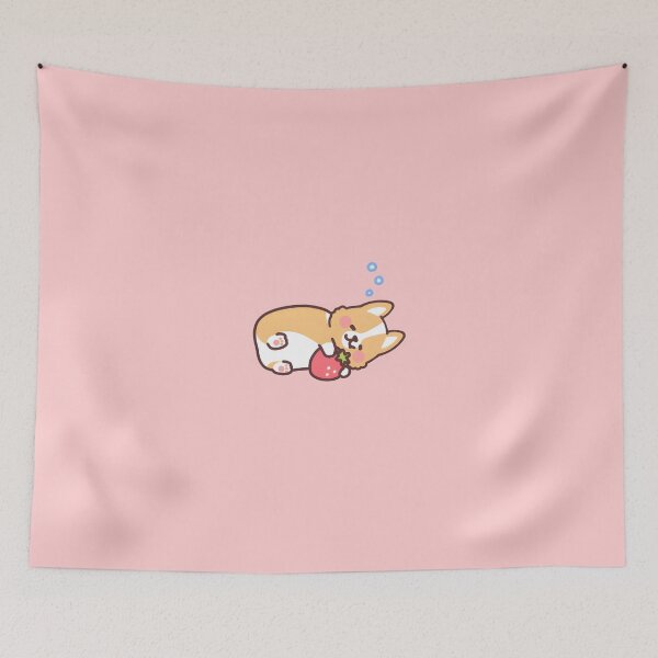 Item preview, Strawberry - Fruit corgi designed and sold by Kappadog.