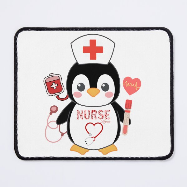 Item preview, Nurse Penguin designed and sold by deviatepolo.