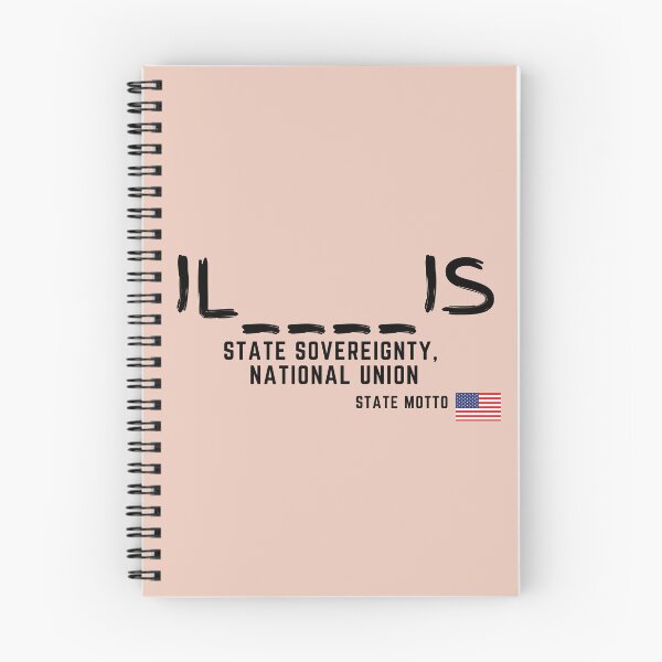 Item preview, Guess the names of all 50 US states "ILLINOIS" designed and sold by CHANCHANAI.