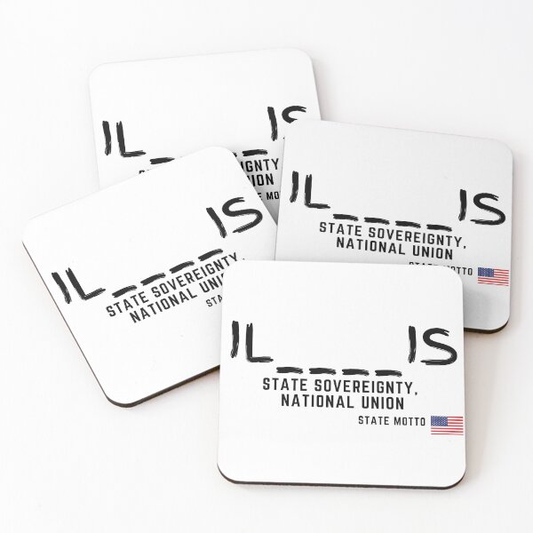 Item preview, Guess the names of all 50 US states "ILLINOIS" designed and sold by CHANCHANAI.