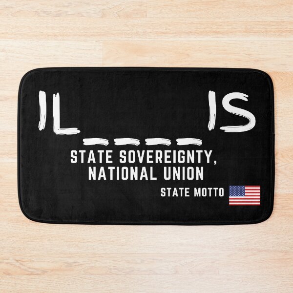 Item preview, Guess the names of all 50 US states "ILLINOIS" designed and sold by CHANCHANAI.