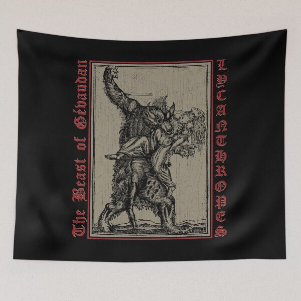Item preview, The Beast of Gévaudan, French Werewolf Legend, Lycanthropes designed and sold by Proverbial Wisdom Design.