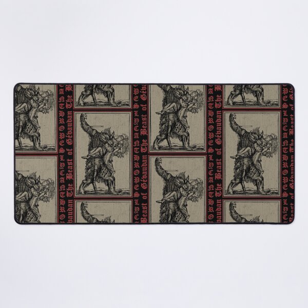 Item preview, The Beast of Gévaudan, French Werewolf Legend, Lycanthropes designed and sold by Proverbial Wisdom Design.