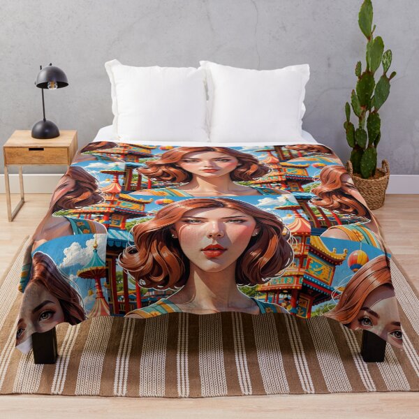 Item preview, hermosa mujer joven designed and sold by capybarahands.