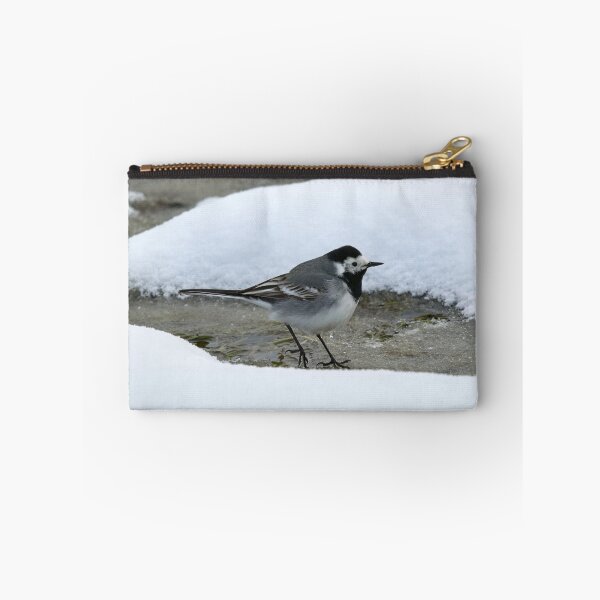 Item preview, Surrounded by snow. White wagtail designed and sold by Jouko Lehto Photography.