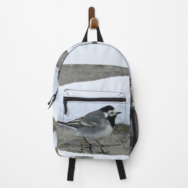 Item preview, Surrounded by snow. White wagtail designed and sold by Jouko Lehto Photography.