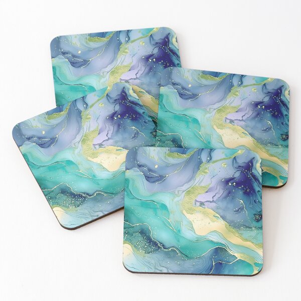 Item preview, Ethereal Waves: A Dance of Colors and Textures designed and sold by creativekrish.