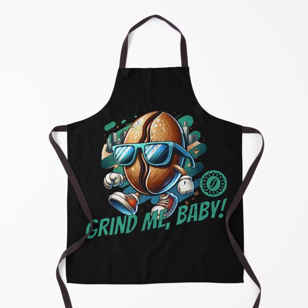 Item preview, Grind me baby! designed and sold by Belarte.shop.