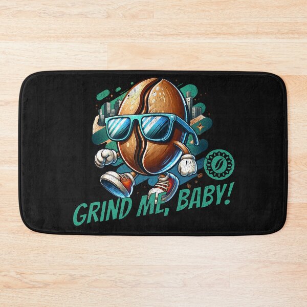 Item preview, Grind me baby! designed and sold by Belarte.shop.